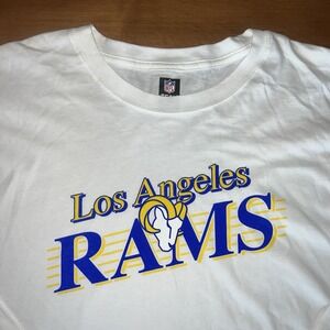 NEW New Era LA Rams NFL Long Sleeve White T-Shirt 2XL